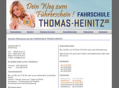 Fahrschule Thomas Heinitz Informationen zur Finanzierung und Lerntipps