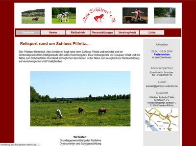 Pillnitzer Reiterhof Alte Schferei - Reitsport rund um Schloss Pillnitz